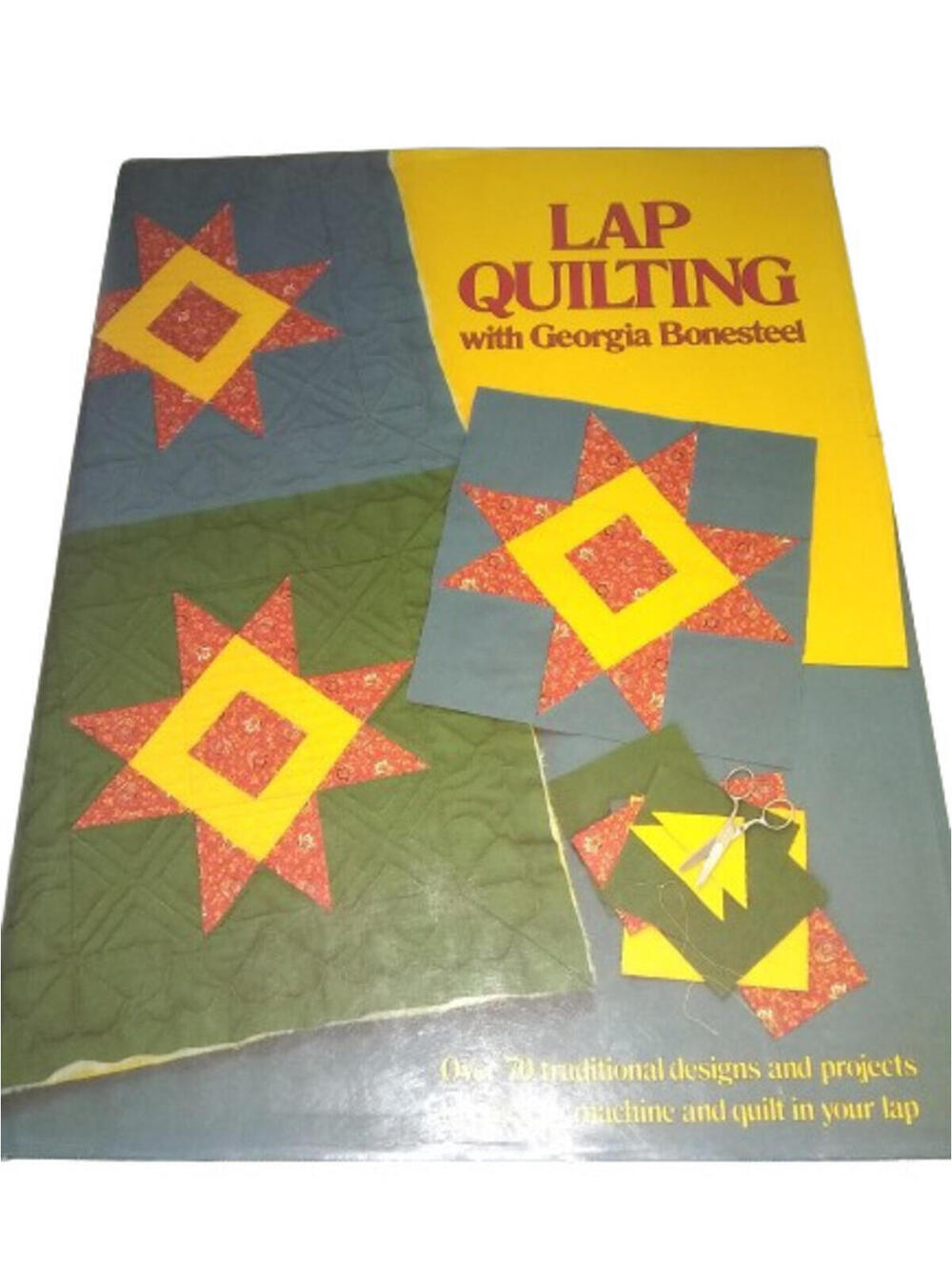 Lap Quilting and More Lap Quilting Hardcover Books By Georgia Bonesteel - Picture 2 of 4
